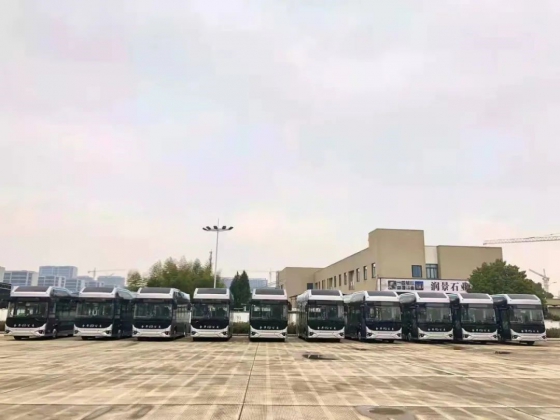 10 King Long Fuel Cell Buses Delivered to Zhejiang