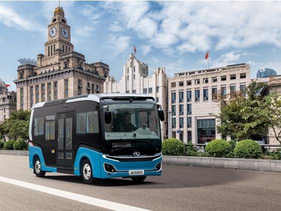 Flexible & Efficient, Easy For Operation. King Long K06-XMQ6601 Pure Electric Mini Bus