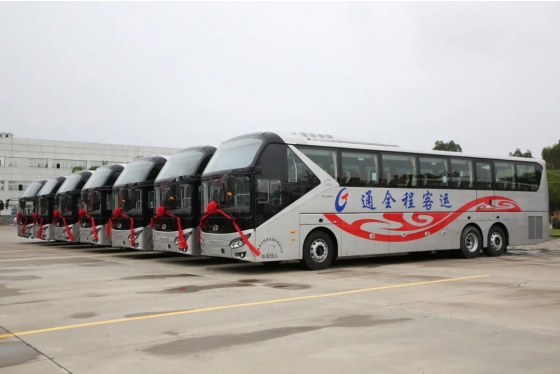 King Long Delivers 20 Units XMQ6135QY Buses to Tianjin Customer for Operation