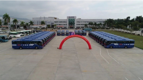 30 Units XMQ6112 Deliverd to Guangzhou Transportation Travel Agency