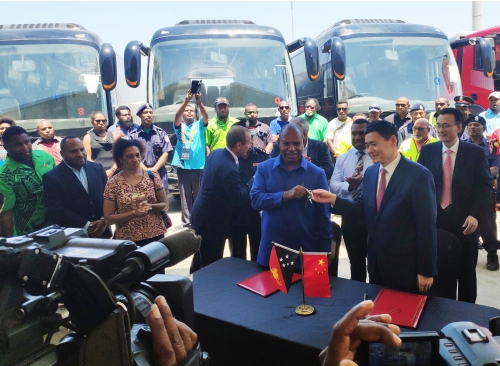 85 Units of King Long Buses Delivered to Papua New Guinea Serving 2018 APEC Economic Leader’s Meeting