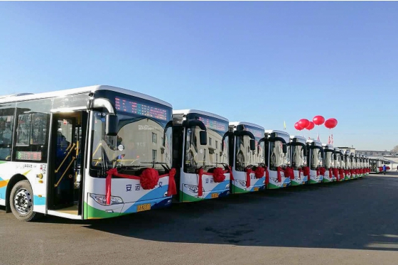 The First Batch of 135 Units King Long New Energy Buses Went Into Operation in Shenyang