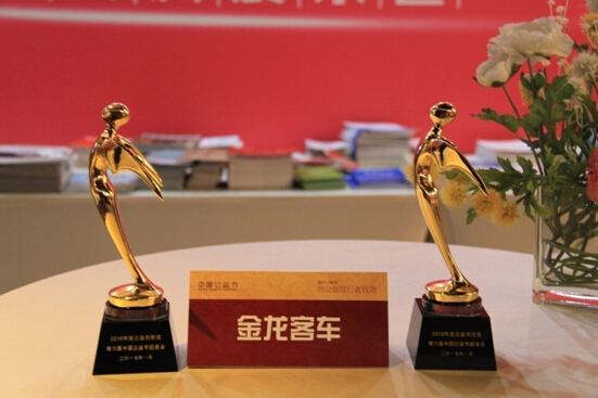 King Long Won Two Major Awards of China Charity Festival