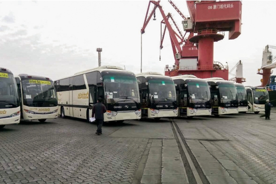 322 Units King Long Buses Exported to Saudi Arabia