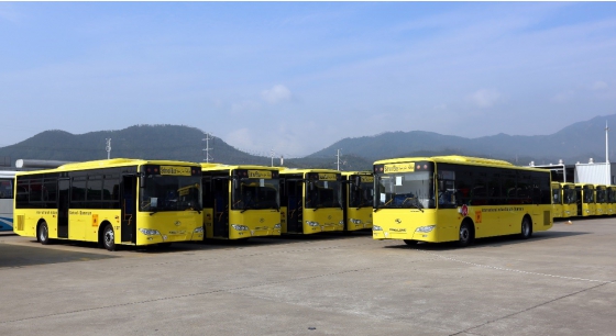 The No. 2,300 King Long Bus Were Delivered to Saudi Arabia