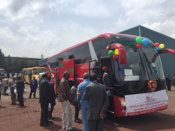 King Long Inauguration Ceremony Was Held in Ethiopia