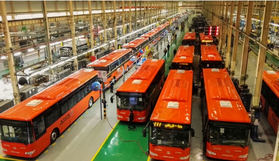 300 King Long Classic City Buses Set their Journey to Saudi Arabia