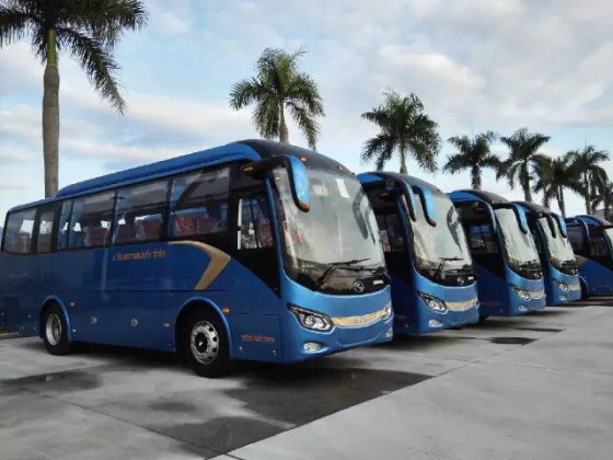 King Long Overseas Sales Made Good Start for 2016 -- 205 King Long XMQ6900D Buses delivered to Thailand