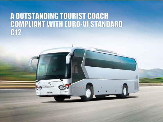 A Outstanding Tourist Coach Compliant with Euro-VI Standard - C12