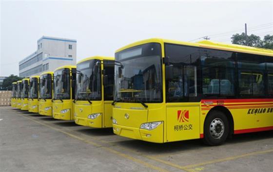 200 King Long New Energy Buses Arrive in Zhejiang,China for Operation