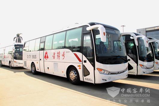 King Long “Leifeng” Buses Delivered to Liaoning Province, China