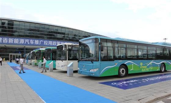 King Long Stages a Grand Appearance at Fujian New Energy Vehicle Fair