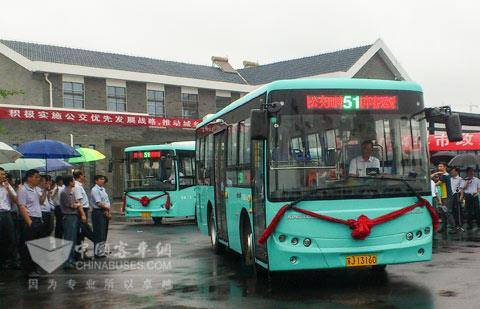 160 Hybrid King Long Buses Will Operate in Yancheng