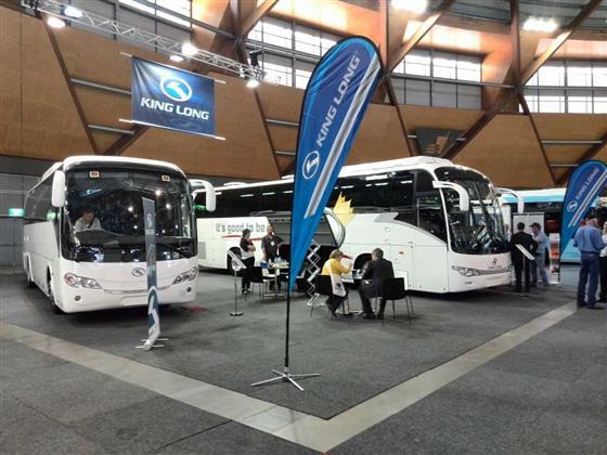 King Long Shining on Australia Bus and Coach Show 2013