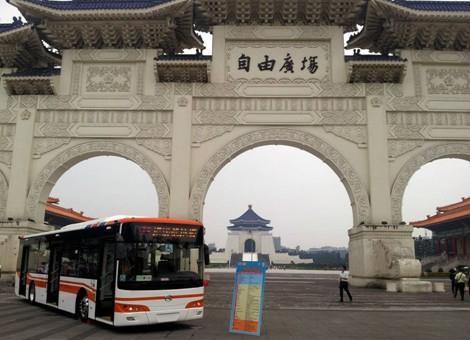 91 units of 12m King Long City Bus debuted in Taiwan