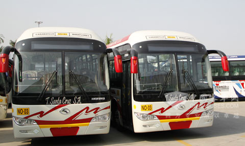 20 King Long CNG City Buses Delivered to Peru