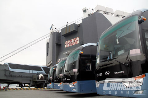 151 King Long Buses Shipped to Saudi Arabia