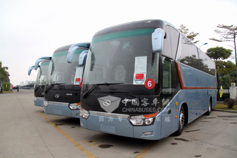 First Batch of King Long Coaches Go to Africa