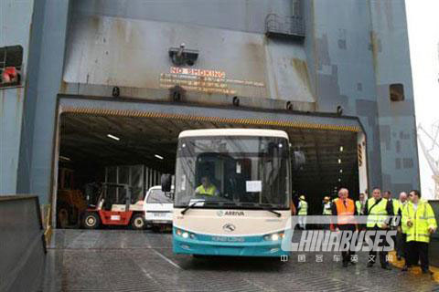 Exporting achievement of King Long Bus in 2011