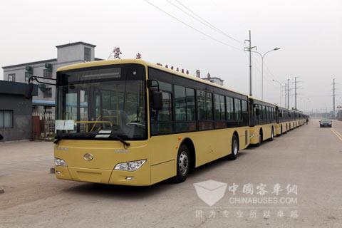 100 Units of King Long City Buses to Guinea