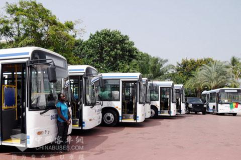 406 King Long City Buses Delivered to Senegal